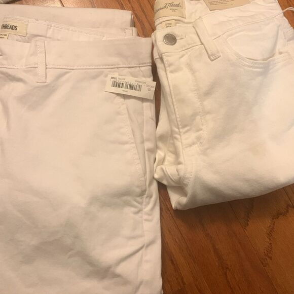 Goodthreads 32/36 straight leg white/very light cream chino pants - Picture 9 of 11